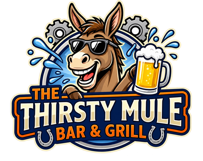 The Thirsty Mule logo